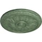 Ekena Millwork Kirke Ceiling Medallion (Fits Canopies up to 3 3/4"), Hand-Painted Athenian Green, 15 3/4"OD x 5/8"P CM16KIAGF - alternate 4